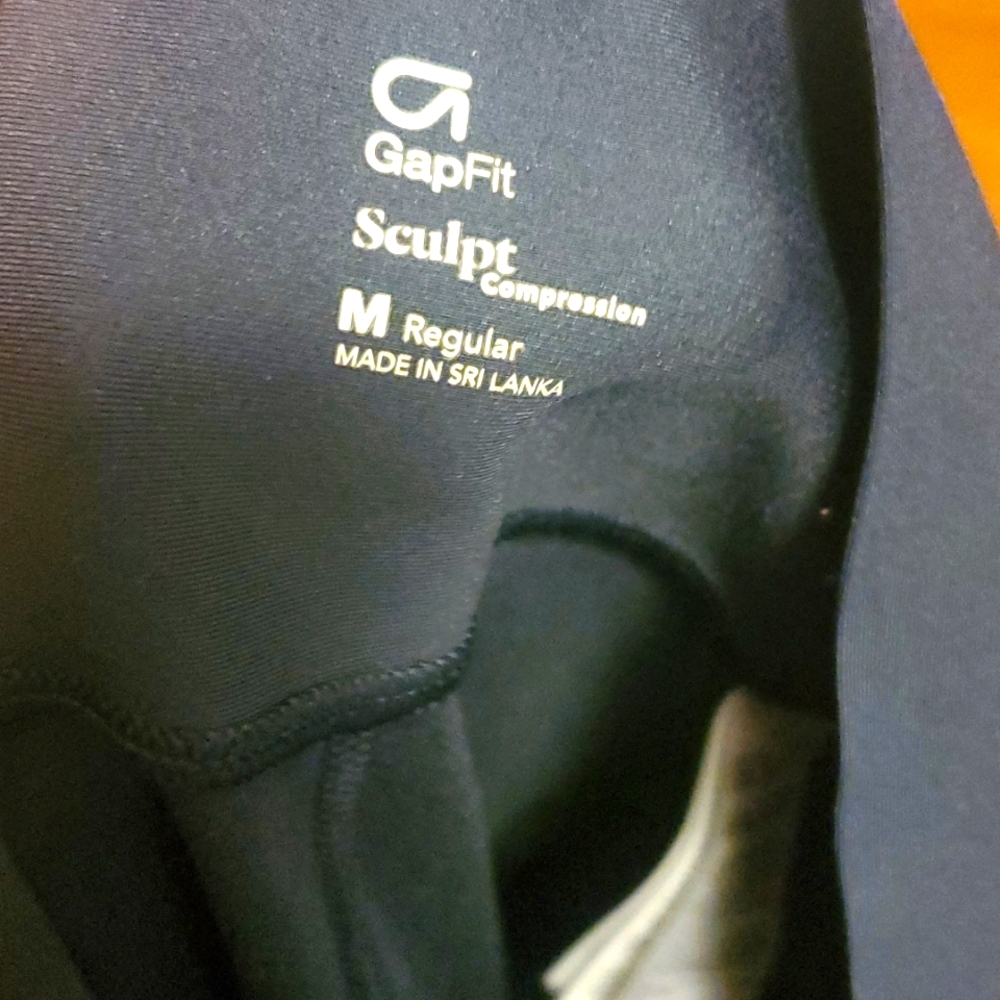 Navy sculpt compression workout pants